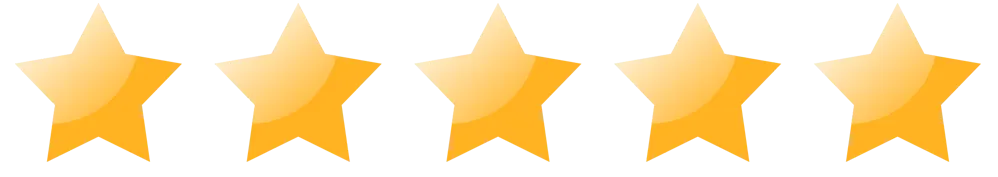 A gold star with black background